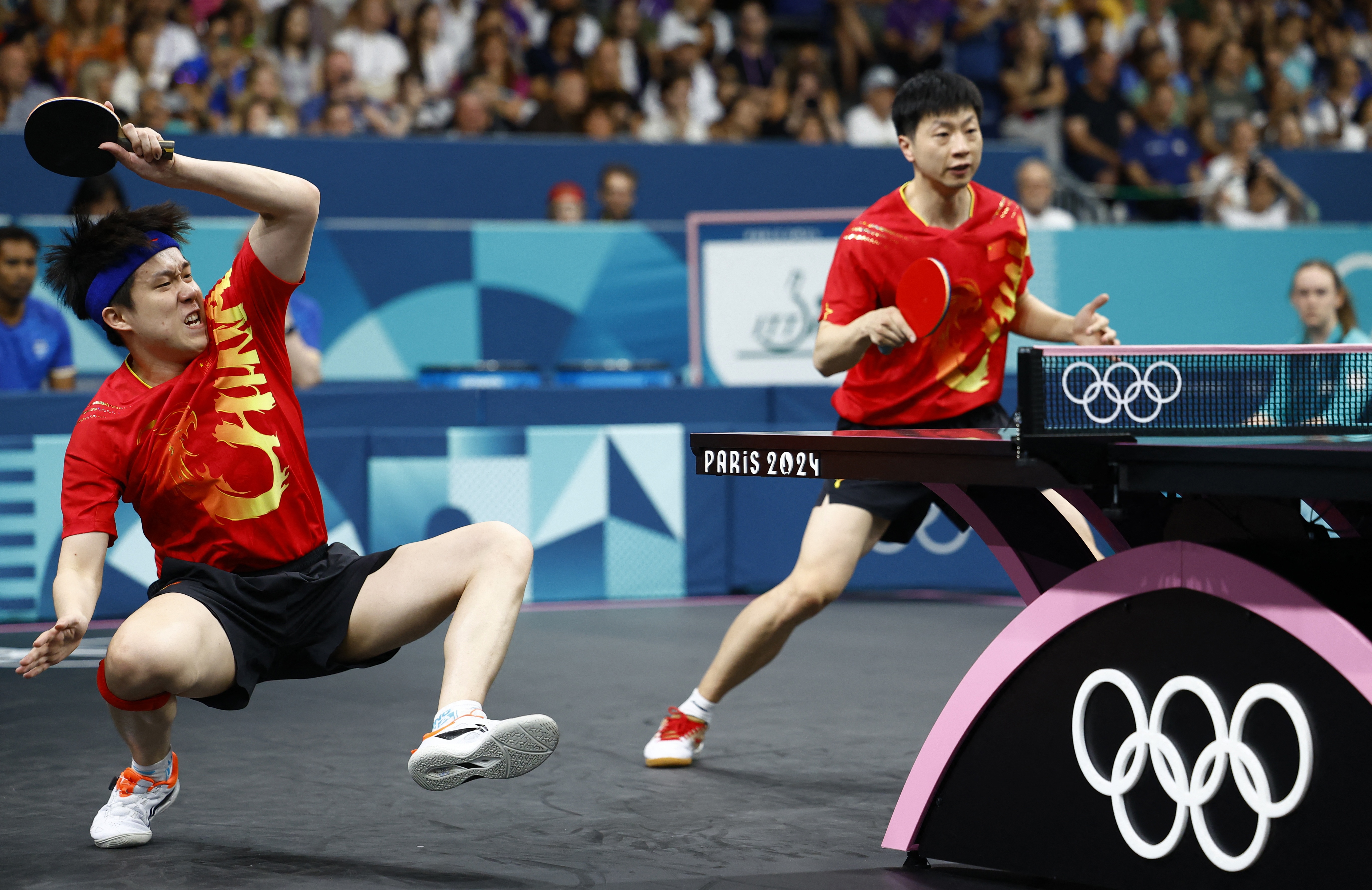 法国队险胜日本队,马龙刷新纪录 法国队险胜日本队,马龙刷新纪录